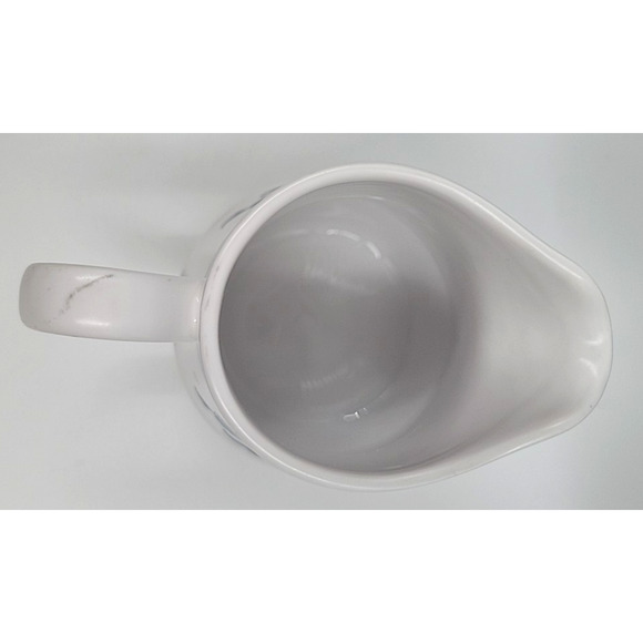 Noritake Blue Haven Creamer Pitcher Progression 9004 Floral 1966-1979 Japan - Picture 6 of 7